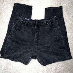 Land’s End Women’s Black Jeans Size 16T- excellent condition